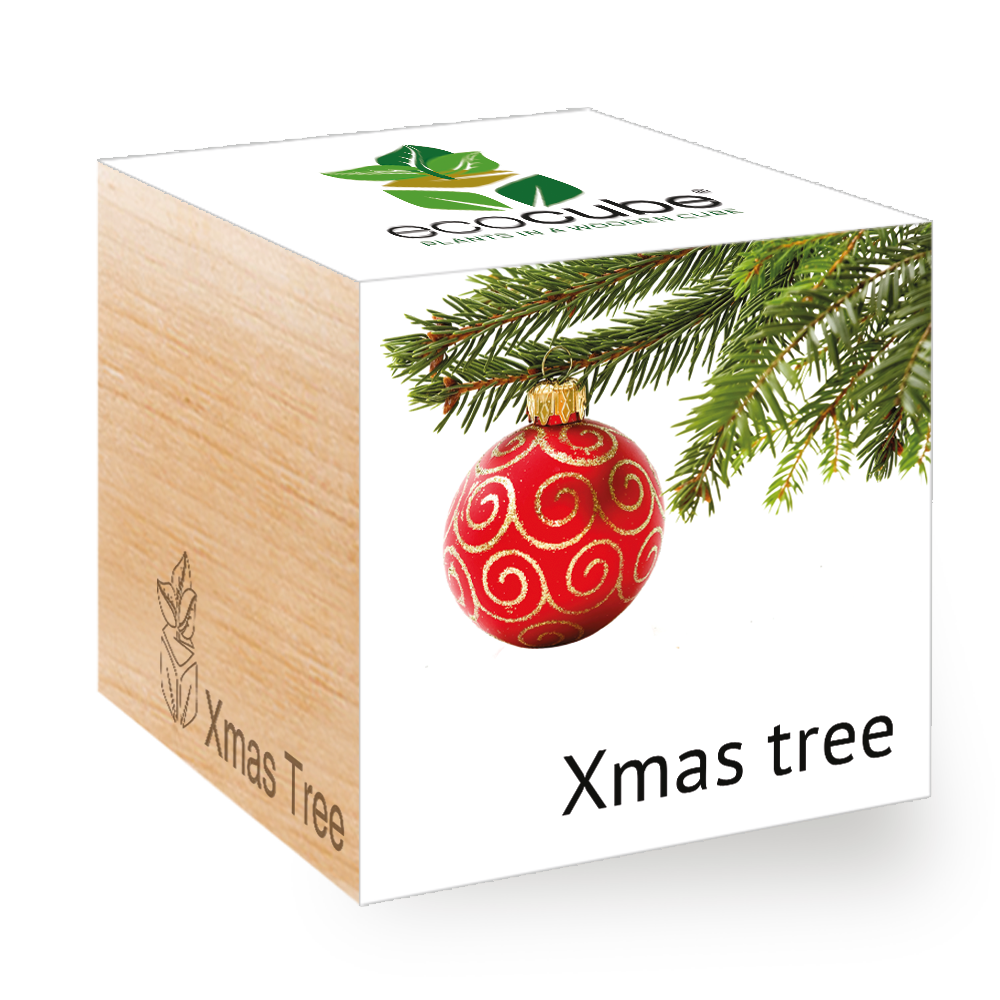 Christmas Tree Feel Green We Create Nature
